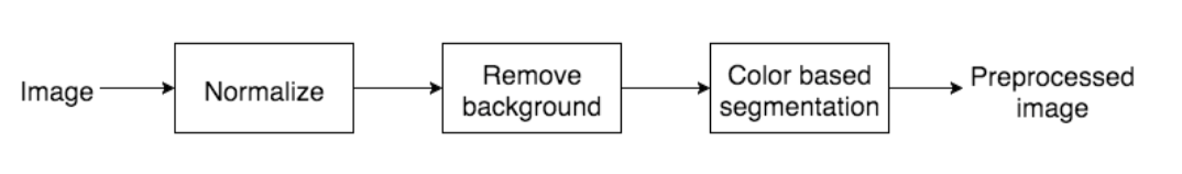 Pre-processing flow chart