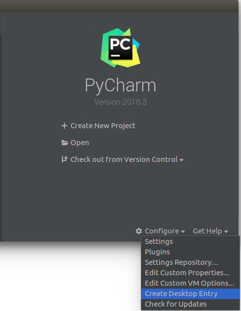 pycharm-entry